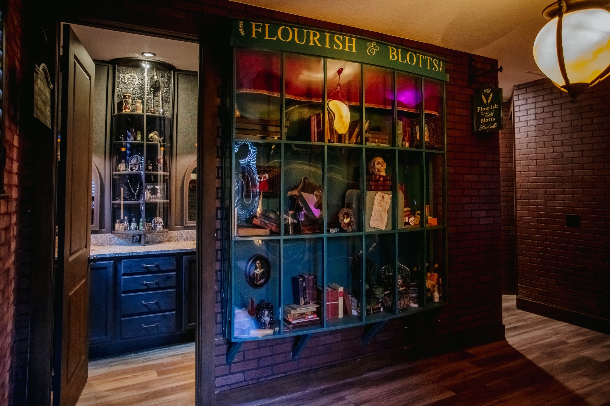 Flourish & Blotts entrance