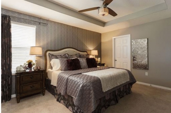 Spectacular Steampunk — master bedroom before transformation