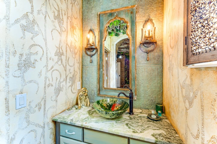 THE BATHROOM · JUNGLE VANITY